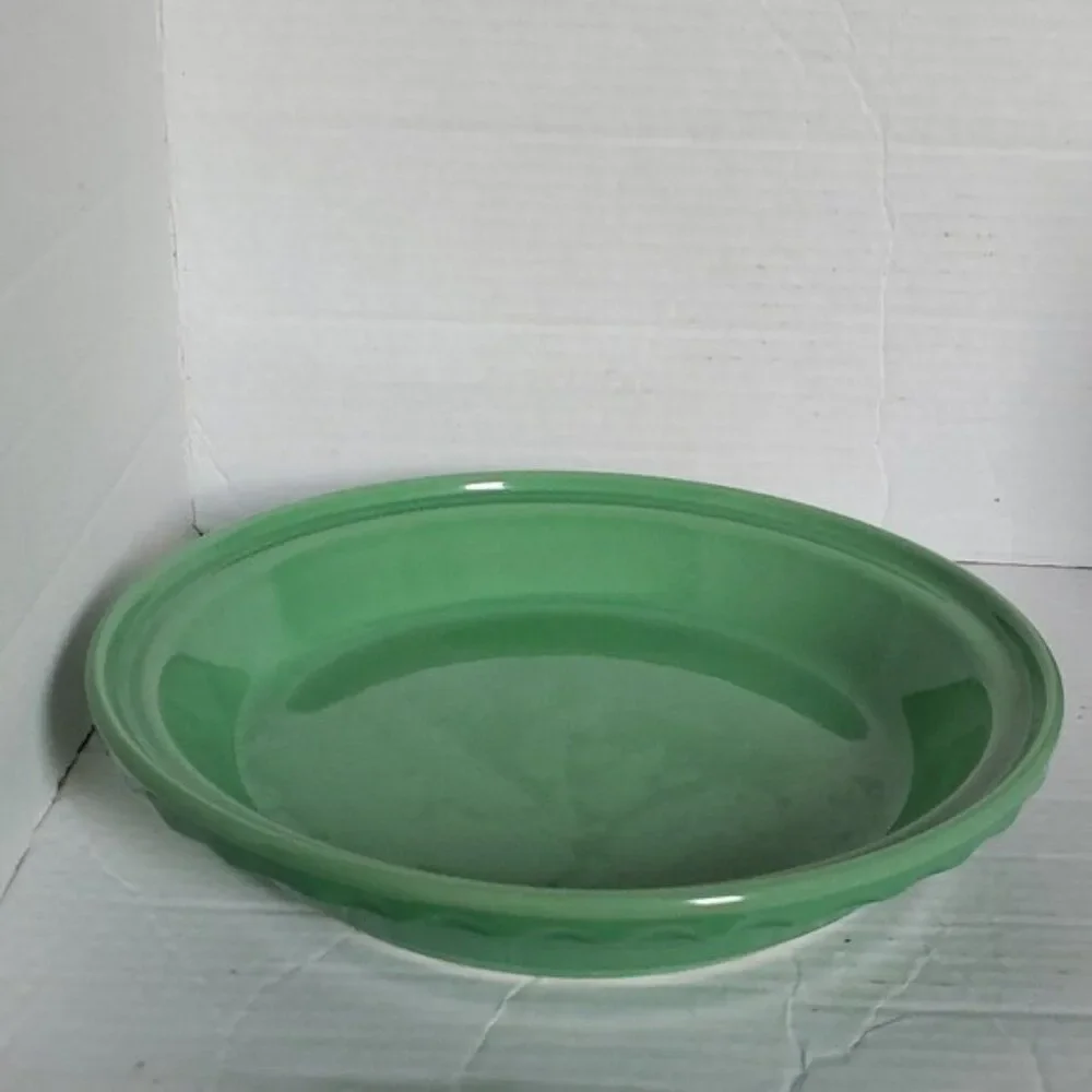 Fiestaware Fiesta Pie Plate Deep Dish Baker Baking Bake Bakeware Meadow CERAMIC